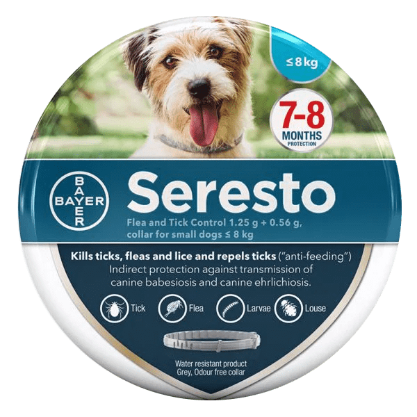 Seresto Flea and Tick Control Collar for Small Dogs - welzo