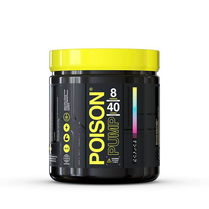 Poison Pump (Stim Free) 380g Rainbow Candy