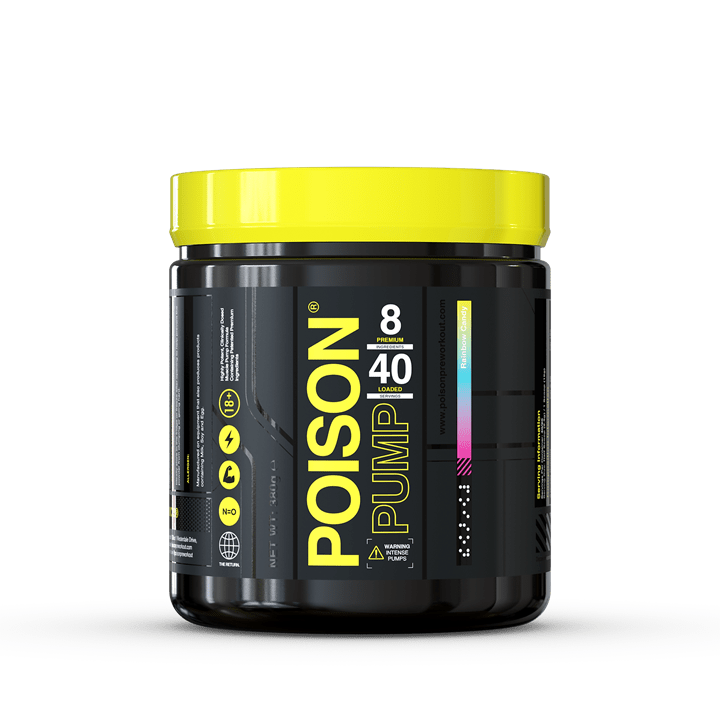 Poison Pump (Stim Free) 380g Rainbow Candy