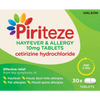 Piriteze Allergy Tablets Pack of 30 - welzo