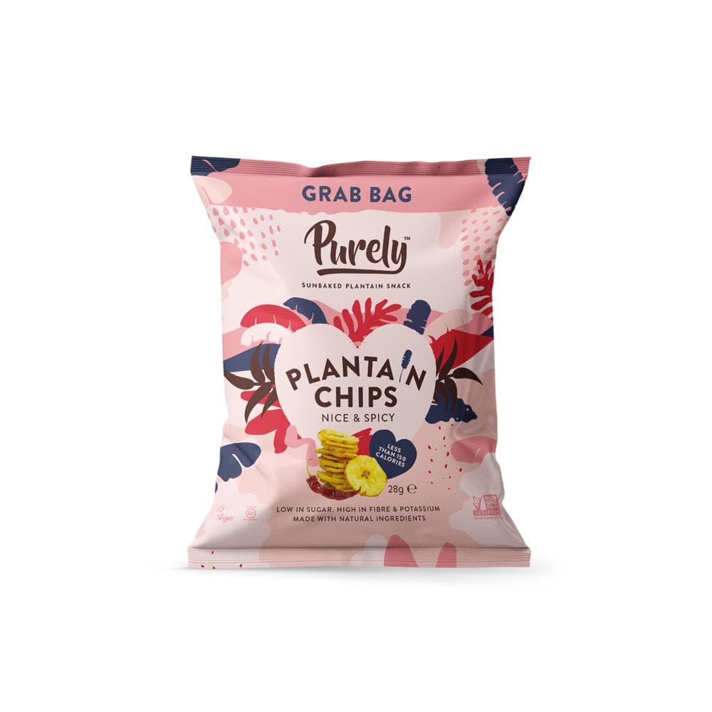 Rent plantain plantain chips - dejlig og krydret 28g