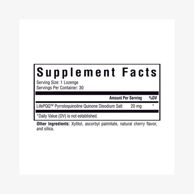 PQQ - 20 mg - 30 pastilles - recherche de santé