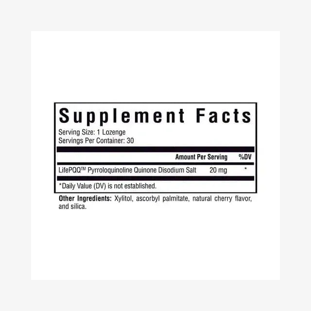 PQQ - 20 mg - 30 Lozenges - Seeking Health