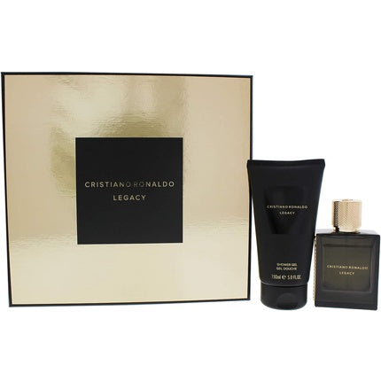 Cristiano Ronaldo Legacy Eau De Toilette Spray/Shower Gel Gold Set 50ml/150ml