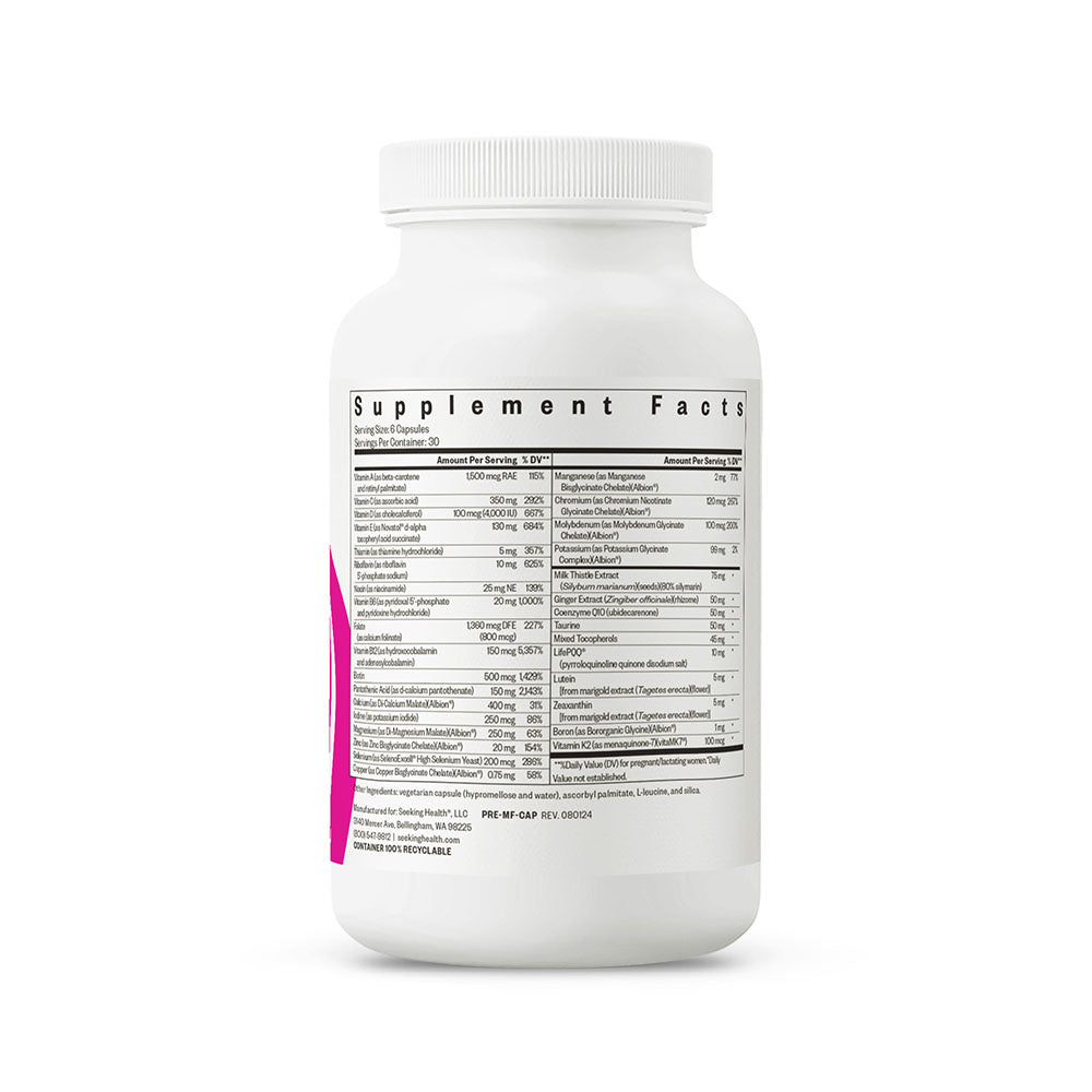 Optimalne prenatalne metil - 180 kapsula - traženje zdravlja