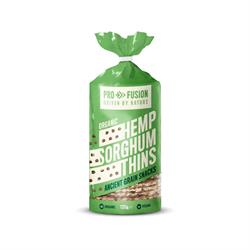 Organic Hemp Sorghum Thins 120g, Profusion