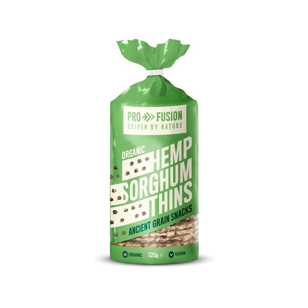 Profusion Organic Hemp Sorghum Thins 120g