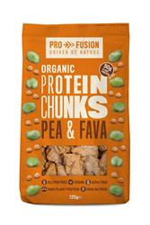 Organic Protein Chunks - Pea & Fava 125g, Profusion