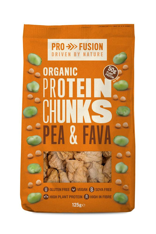 PROFUSIÇÃO DE PROTEINAS ORGANICAS - PEA - PEA & FAVA 125G