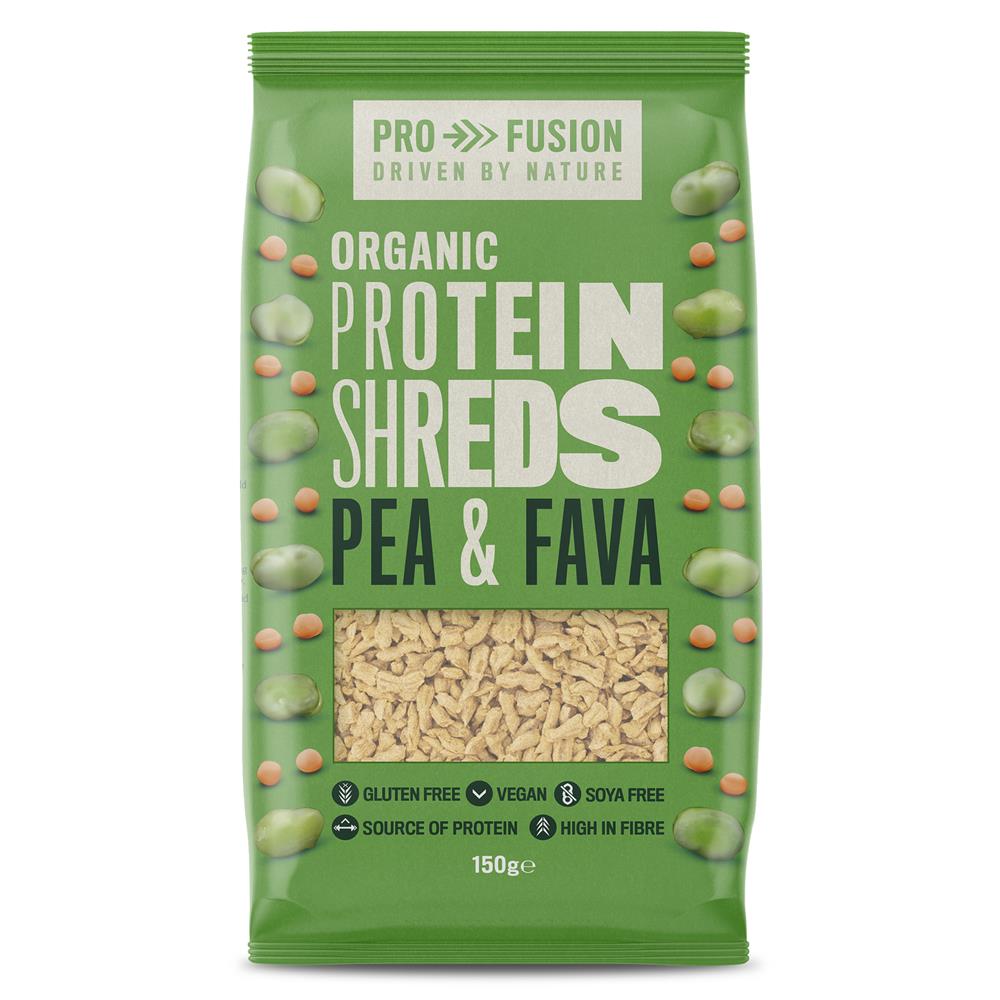 Profusion Profusion Organic Protein Shreds Pea & Fava - Vegan 150g