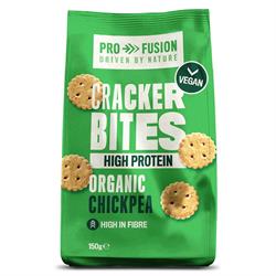 Organic High Protein Chickpea Cracker Bites 150g, Profusion