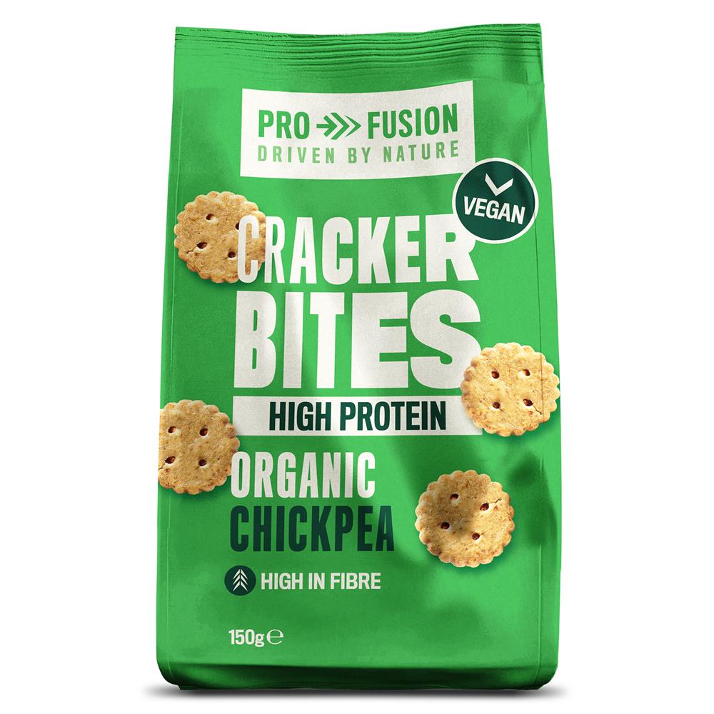 Profusion Organic High Protein Pickpea Cracker Bites 150g