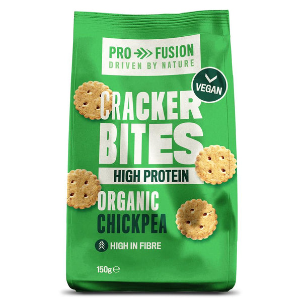 Profusion Organic High Protein Pickpea Cracker Bites 150g