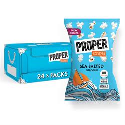 Lightly Sea Salted Popcorn 20g, Propercorn