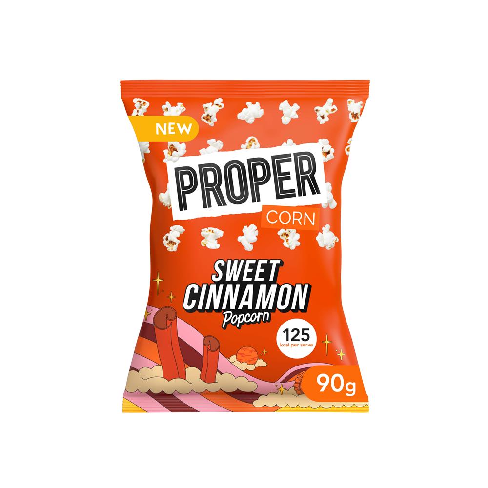 Propcorn karamelliserad popcorn med naturliga smakämnen och kanel 90g