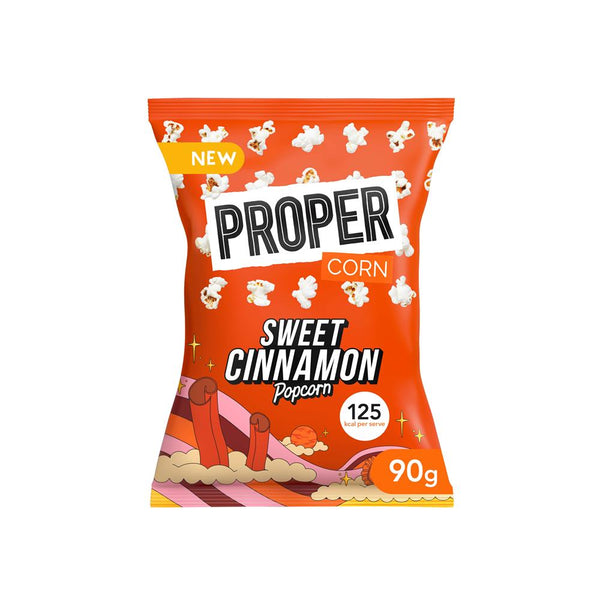 Propcorn karamelliserad popcorn med naturliga smakämnen och kanel 90g