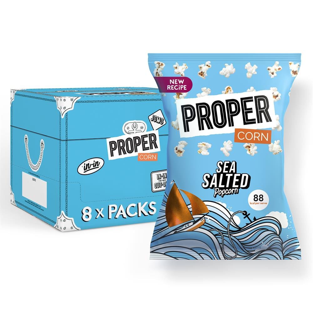 Propercorn Lightly Sea Salted Popcorn 70g