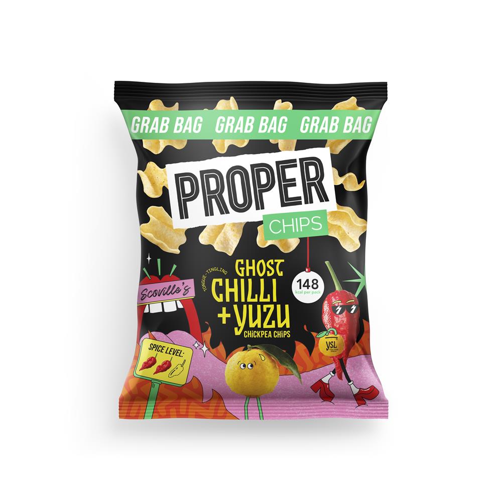 ProperChips Proper Ghost Chilli & Yuzu Chips 30G