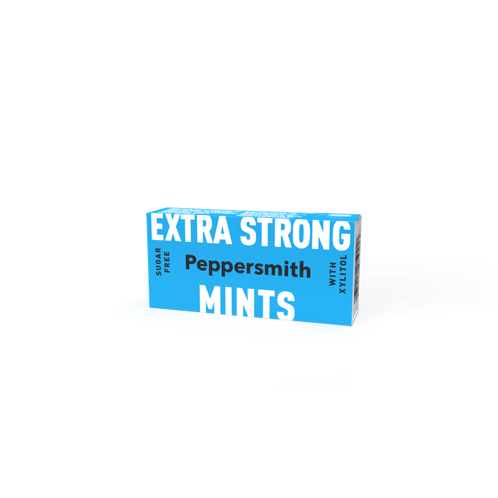 Peppersmith Mints 12x15g Extra Strong Mint