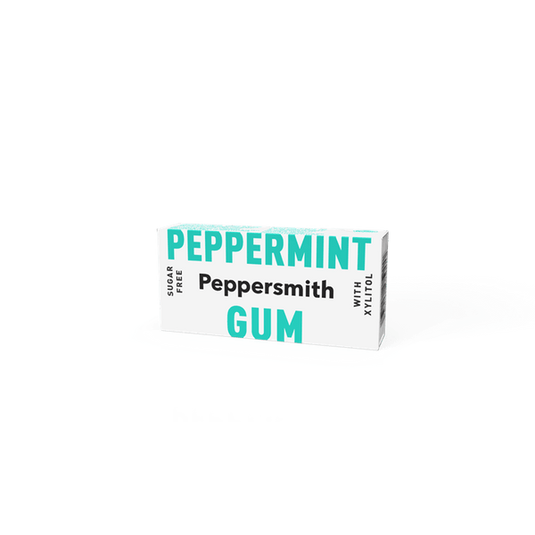 Peppersmith Chewing Gum 12x15g Peppermint