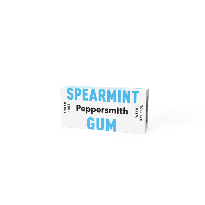 Peppersmith Chewing Gum 12x15g Spearmint