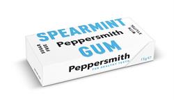 Spearmint Xylitol Gum 15g, Peppersmith