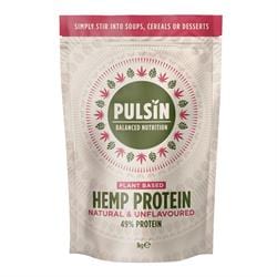 Hemp protein powder 1000g, Pulsin