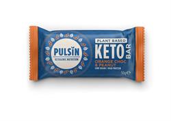 Choc Orange & Peanut Keto Bar 50g, Pulsin