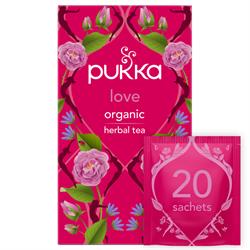 Pukka Organic Love Herbal Tea 20 sachets, Pukka Herbs