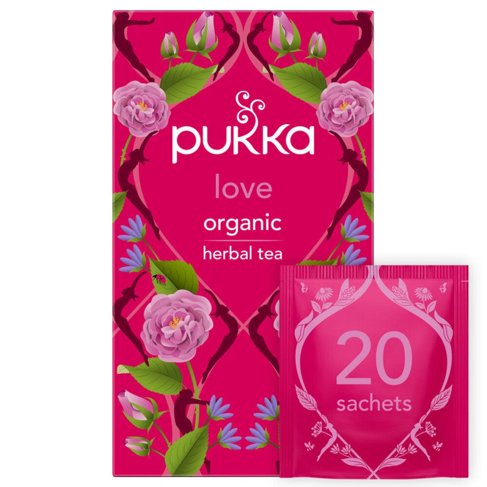 Pukka Herbs Pukka Organic Love Herbal Tea 20 sachets