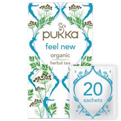 Organic Feel New herbal tea 20 sachets, Pukka Herbs