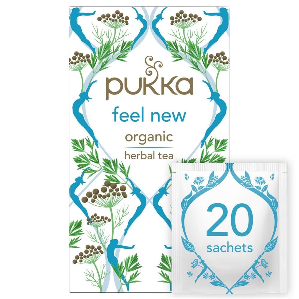 Pukka Herbs Organic Feel New herbal tea 20 sachets