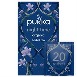 Pukka Organic Night Time Herbal Tea x 20 sachets, Pukka Herbs