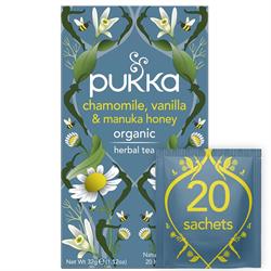 Chamomile Vanilla & Manuka 20 bag, Pukka Herbs