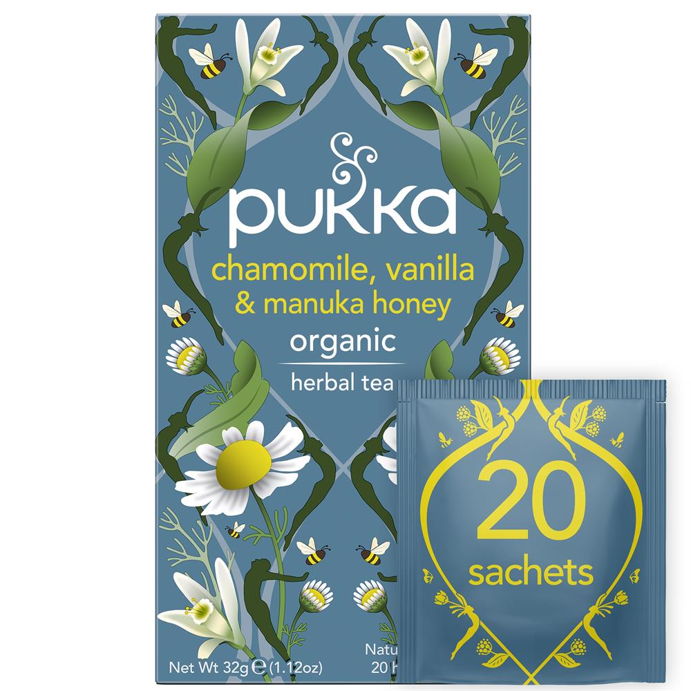 Pukka Herbs Camile Vanilla & Manuka 20 торбичка