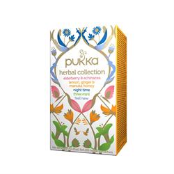 Herbal Collection 20 organic tea sachets, Pukka Herbs