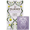 Three Chamomile 20 herbal tea sachets, Pukka Herbs