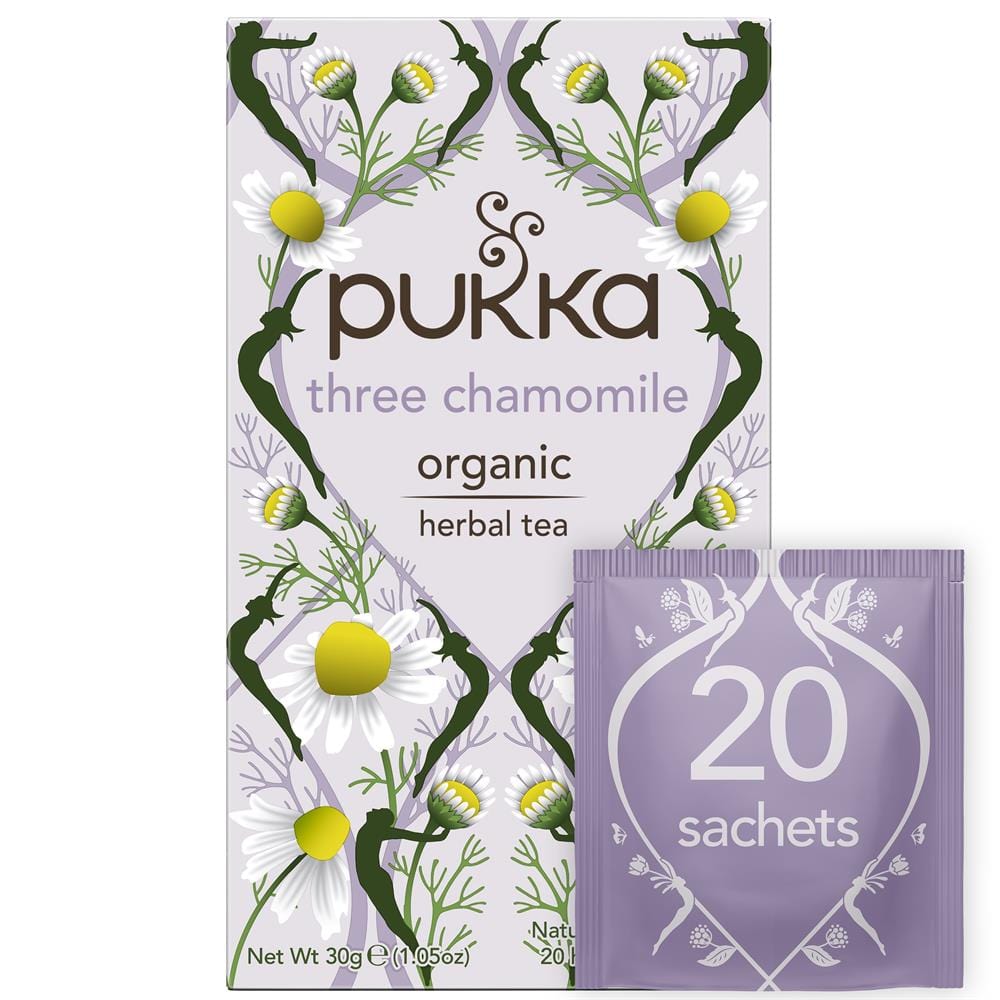 Pukka Herbs Τρία χαμομήλι 20 σακουλάκια τσαγιού βοτάνων