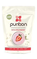 Purition Vegan Nutrition with protein Strawberry 250g, Purition