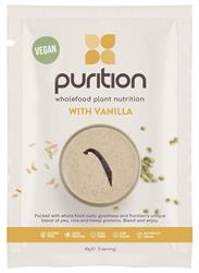 Purition Vegan Wholefood Nutrition with protein Vanilla 40g, Purition