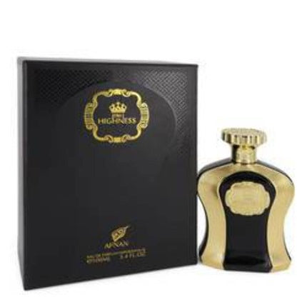 Her Highness Black by Afnan Eau De Parfum Spray 3.4 oz 100 ml