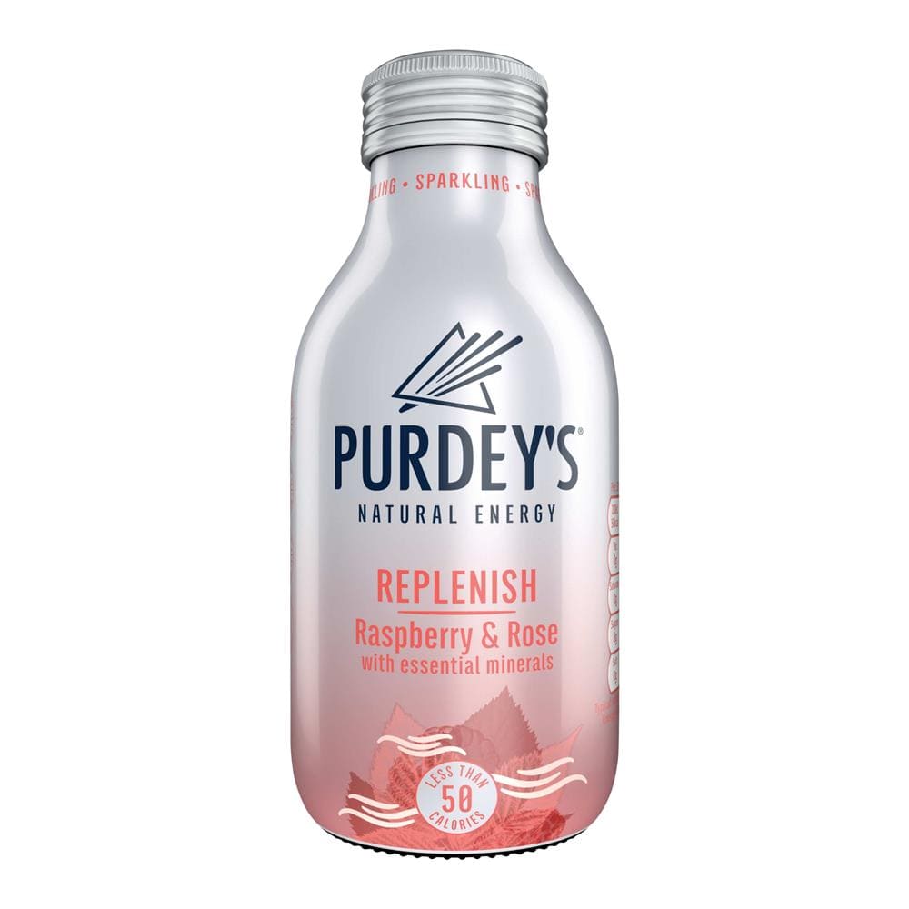 PURDEYS REPLENISH Raspberry & Rose Natural Energy 330ml