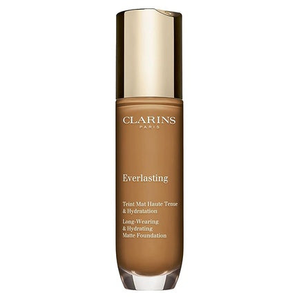 Clarins Everlasting Foundation Full Coverage and Long-Wearing 24-Hour Hydration and Hold 117N Hazelnut