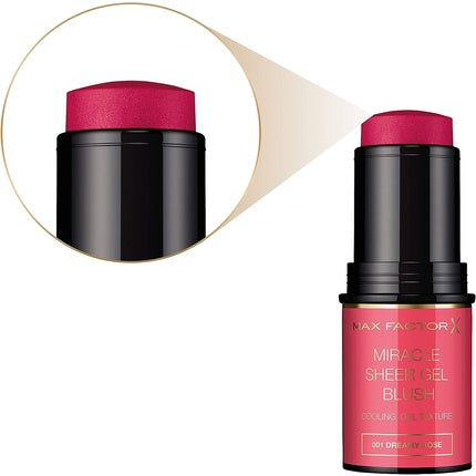 Max Factor Miracle Sheer Gel Blush Stick 001 Dreamy Rose