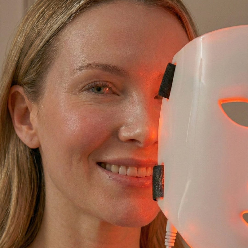 Skin LED Red Light Therapy Face Mask Anti-Ageing, Enhancing Collagen  Reduce Wrinkles
