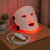 Skin LED Red Light Therapy Face Mask Anti-Ageing, Enhancing Collagen  Reduce Wrinkles