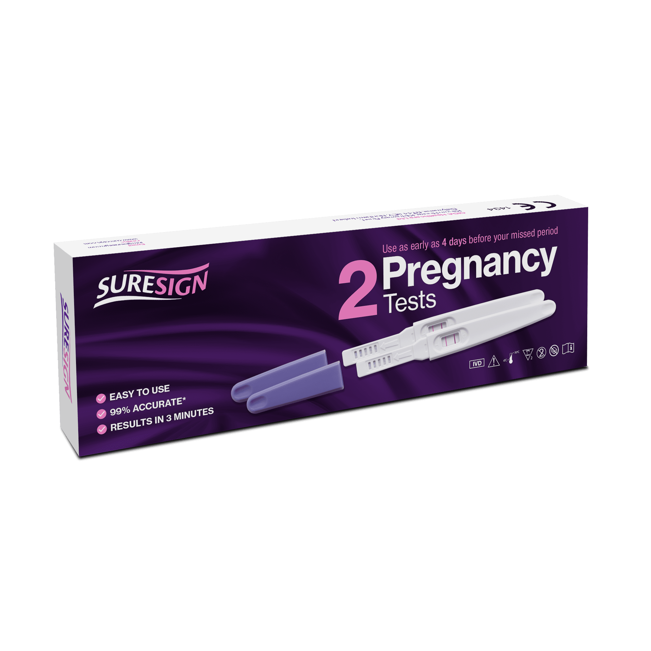 SURESIGN Pregnancy Midstream Twin - welzo