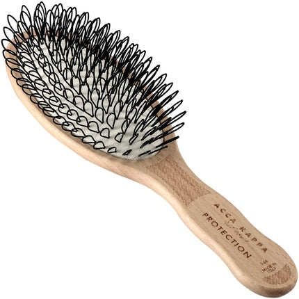 Acca Kappa Protection Beech Wood Looped Nylon Oval Brush Standard