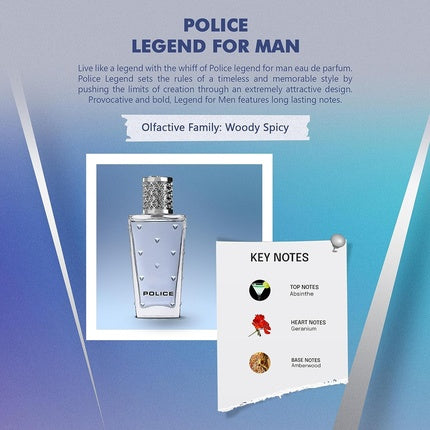 Police Legend for Men Eau De Parfum 100ml