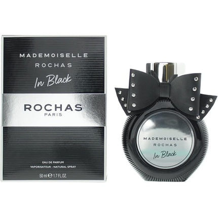 Rochas Ladies Mademoiselle In Black Eau De Parfum Spray 50ml